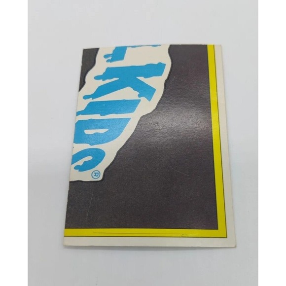 1986 Garbage Pail Kids Series 3 Trading Card Sticker #85b Pinned LYNN 85 B GPK - Picture 3 of 3